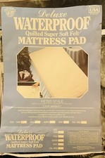   Twin Size Deluxe waterproof quilted super soft Mattress Pad