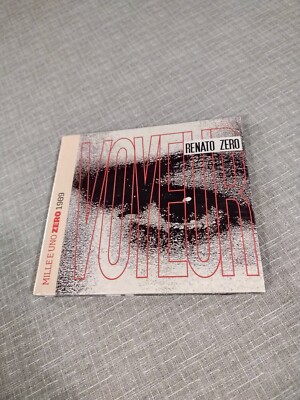 RENATO ZERO VOYEUR MILE E UNO ZERO RARE 2019 SEALED EDITORIAL CD