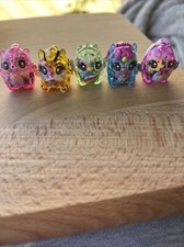 Lot of 5 Hatchimals Colleggtibles Glamfetti Exclusive Mini Figures