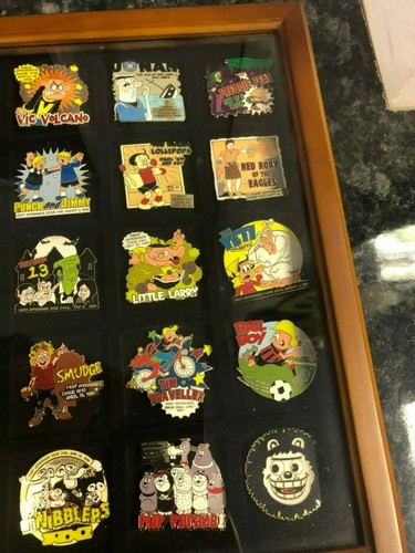 SONDERAUSGABE Danbury neuwertig Beano Comic Pins & Karten mit Dose + Etui - KOMPLETTES SET - Bild 6 von 12