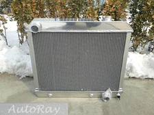  Aluminum Radiator for Chevy Panel Truck C10/C20/C30 Pontiac OLDS 1963-1966 