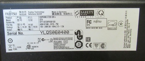 Fujitsu Esprimo E720 E85 Win 10 Pro Desktop PC i5-4590 3.30GHz 8GB RAM 500GB HDD - Picture 5 of 5