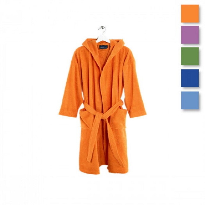 accappatoio in spugna minorca junior caleffi colore foto misura a scelta