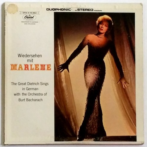 MARLENE DIETRICH 2 LPs Wiedersehen Mit Marlene, Songs In German By The Inimitab - Picture 2 of 7