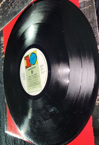 Manowar – Sign Of The Hammer LP 1984 Virgin – 70284 Vinyl Record Album LP - Picture 12 of 13