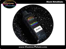 BLACK Metal Flake 2oz Medium - Hex 008, Automotive, plasti dip, HotRod