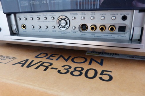 Denon AVR 3805 Hifi Heimkino Receiver Denonlink 3rd SACD Fernbedienung geprüft - Bild 3 von 11