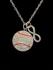 Baseball Necklace Softball Mom Mother Sports Christmas Gift