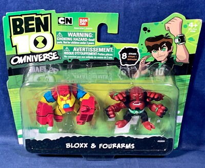 BEN 10 ミニデッキ 4パック BLOXX & FOURARMS - Ben 10 Omniverse 2