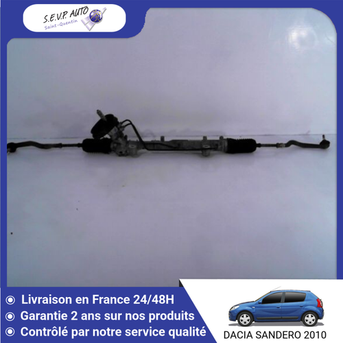 Crémaillère Assistée DACIA LOGAN - Réf 490013367R - Occasion - Garantie 12 Mois