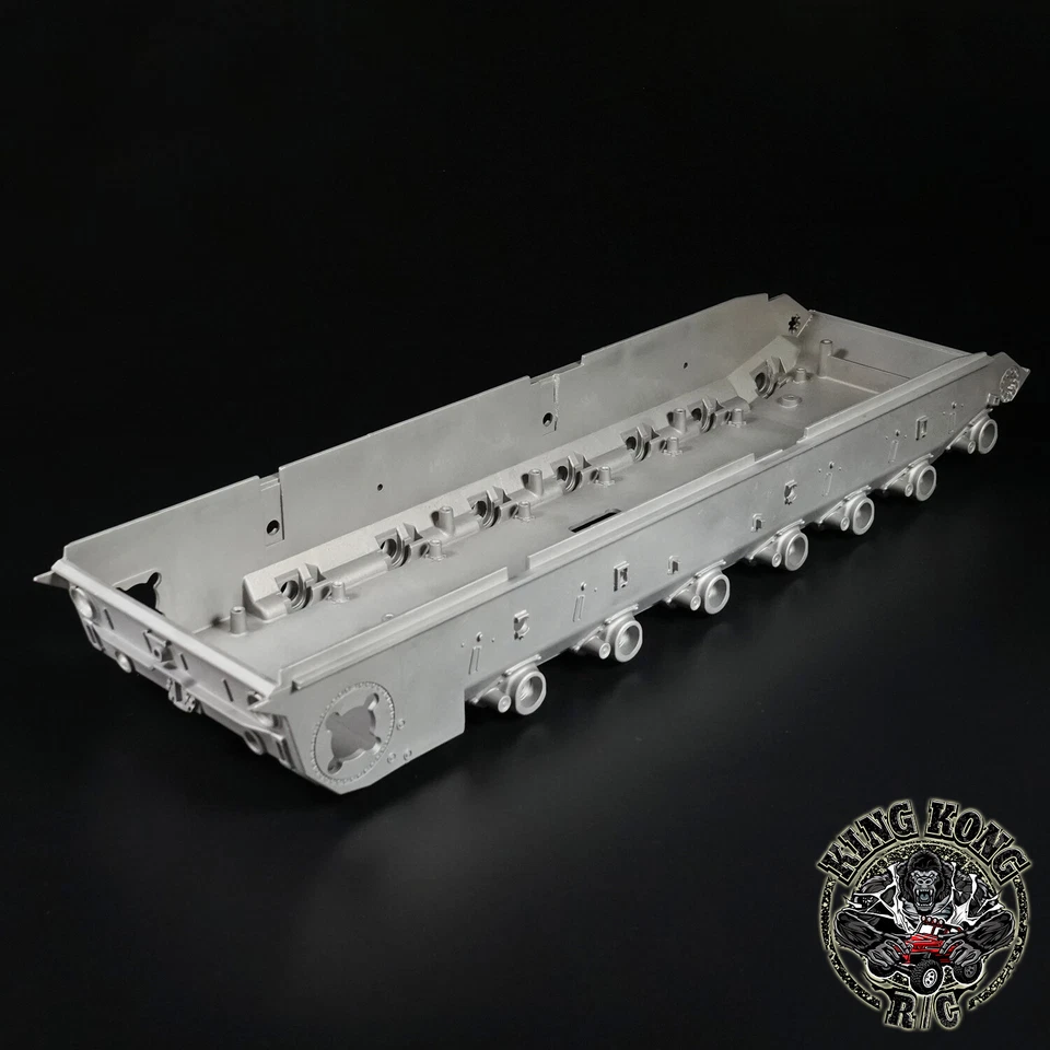 Metal Leopard Tank Lower Hull/Chassis for Tamiya 56020 1/16 Leopard 2 A6 RC Tank - Image 2 of 4