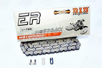 DID Racing Motocross MX Enduro Narrow Drive Chain ALL Gold 520 ERVT 120 Links