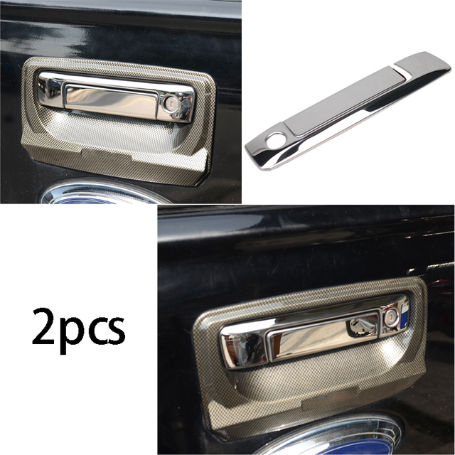 Steel Silver Back Door Tailgate Handle Cover Trim Fit for Ford Ranger 20152020 eBay