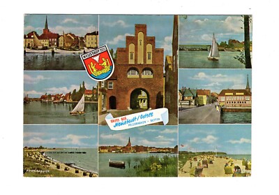 Postcard Neustadt / Baltic Sea / fur hook - rescue