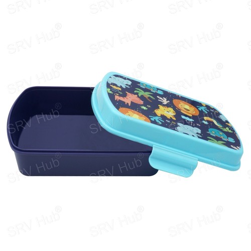 Plastic Kids Lunch Box, School, Traveling Food Container, Leakproof Sandwich Box - 第 20/65 張圖片