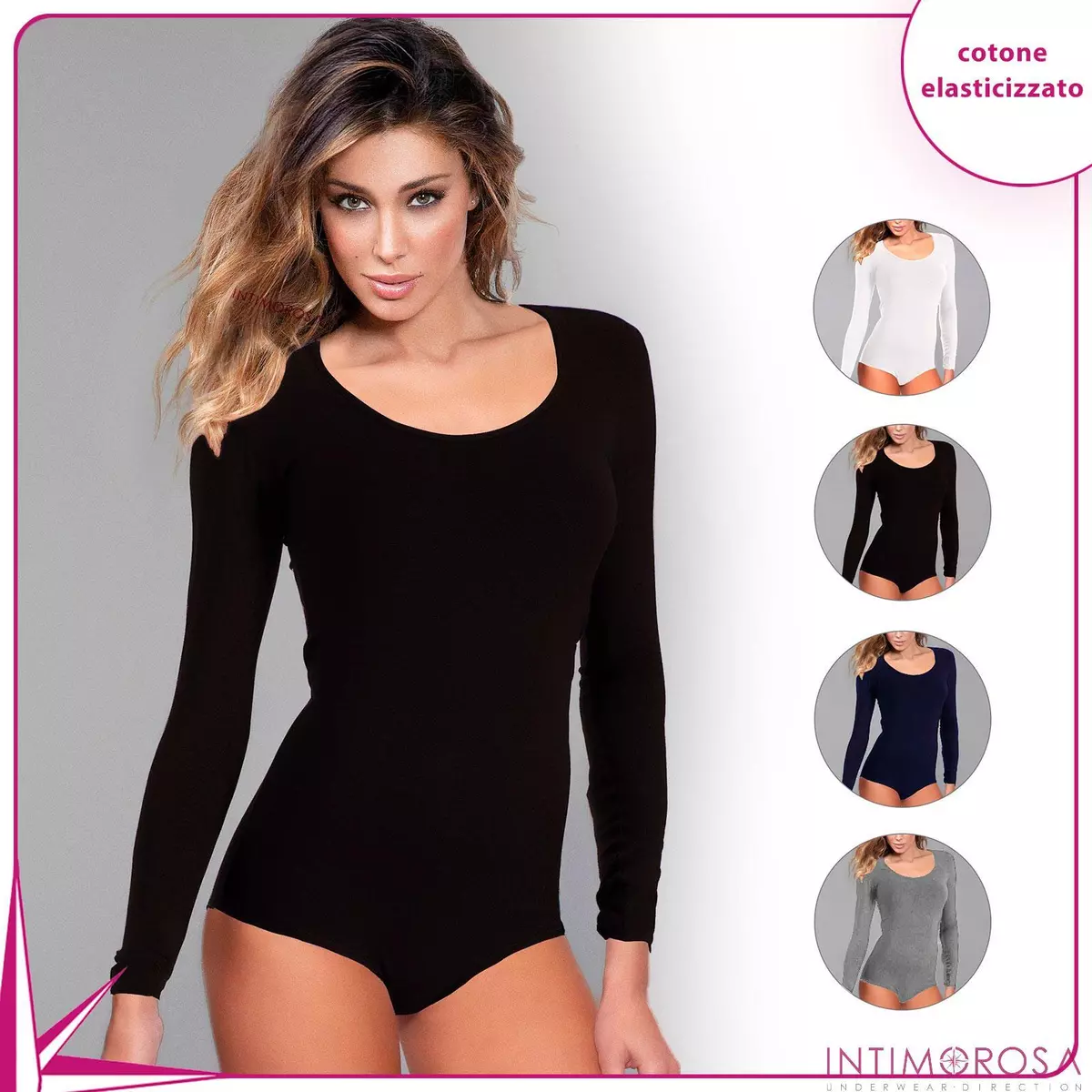 Jadea body store manica lunga