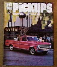 1967 Ford OEM F Series Pickup Truck Dealershi...