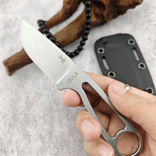 Izula Fixed Blade Knife W/ Kydex Sheath for Outdoor Camping Fishing 16,3 cm