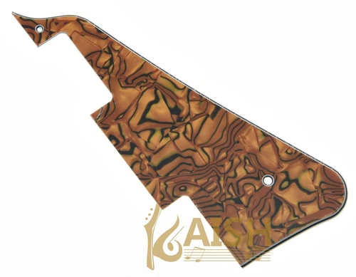 USA Spec Tiger Stripe LP Guitar Pickguard Scratch Plate For Gibson Les Paul