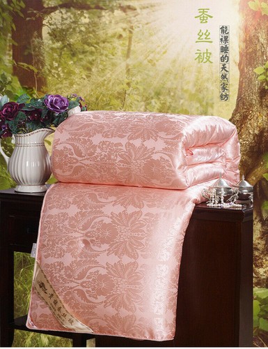100% Silk Comforter Mulberry Silk Queen Size Tribute Chinese Silk Bedding Duvet - Picture 17 of 23