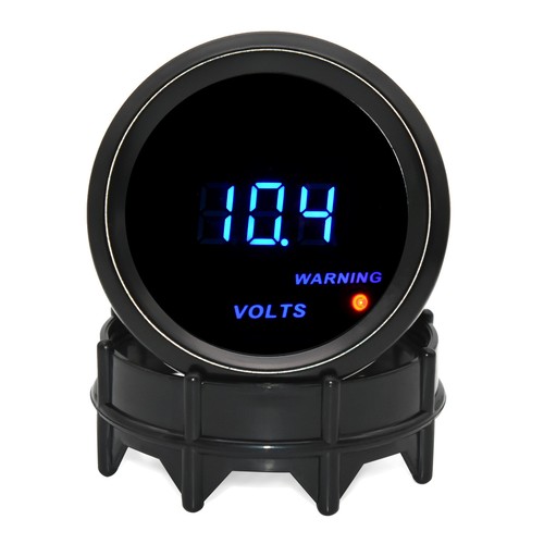 2" 52mm Universal Blue Digital LED Elec Volt Voltage Meter Gauge Boat Car Auto - Picture 4 of 15