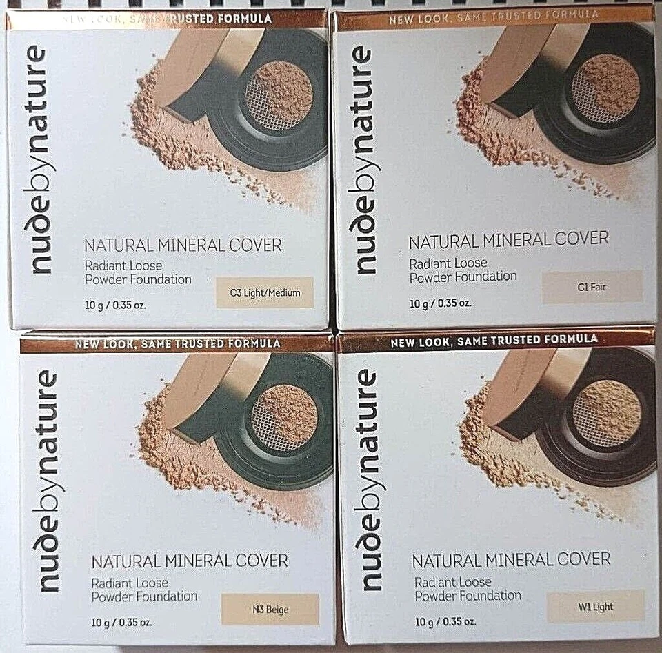 NUDE BY NATURE Radiant Loose Powder Foundation Mineral cover 10g nude by nature - Image 2 of 4