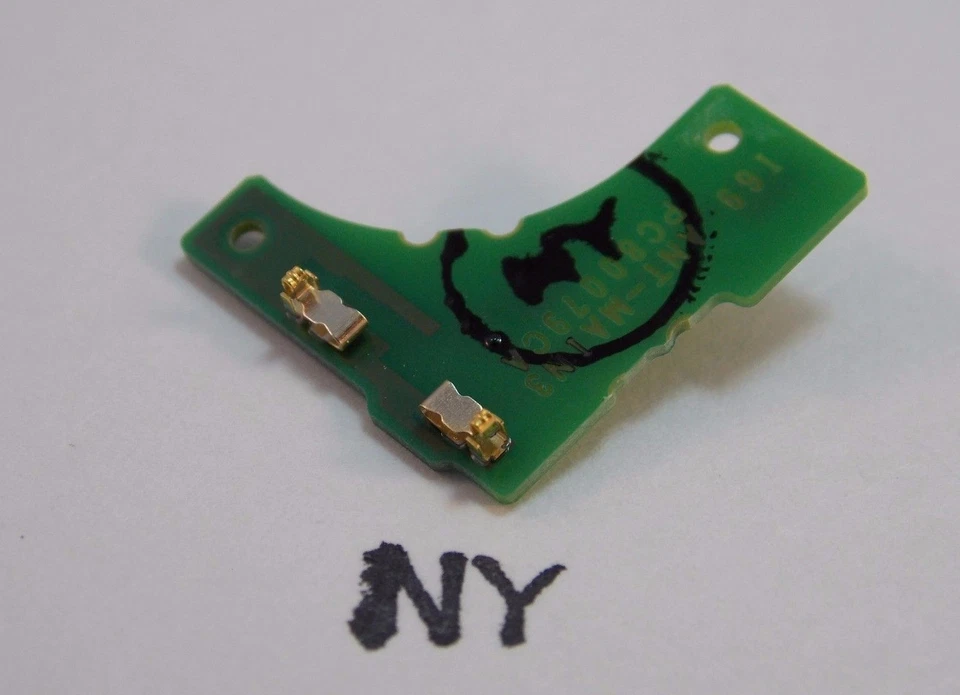 Placa de señal de antena 'A' Kyocera Duraforce XD E6790 AT&T teléfono pieza OEM #408 Foto 2 de 2