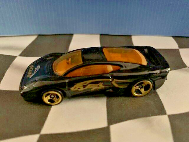 Hot Wheels 2001 Hot Wheels Company Cars 1/4 085 Jaguar XJ220 BLACK 3SP
