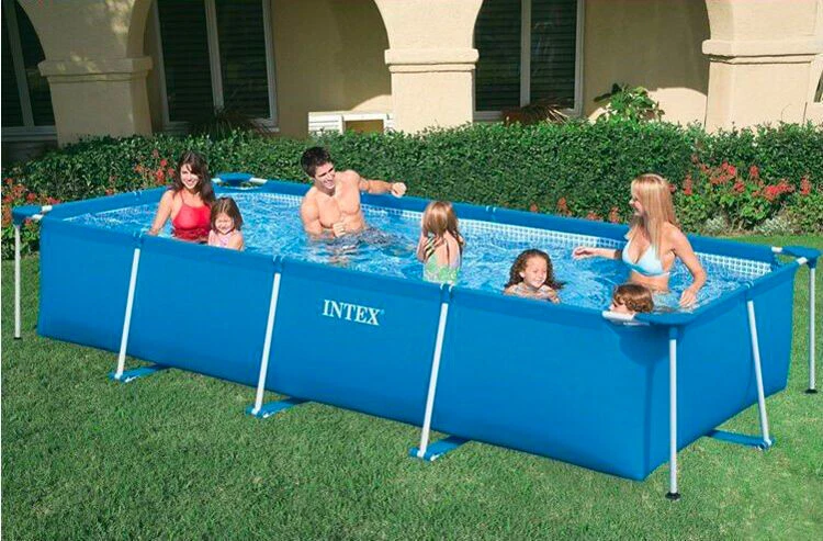 Copertura Rettangolare Per Piscina, 221 X 150 Cm, Spessa E