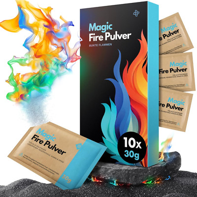 Molinorc Magic Flames - 300G Buntes Feuer Pulver Für Magischen Flammenzauber