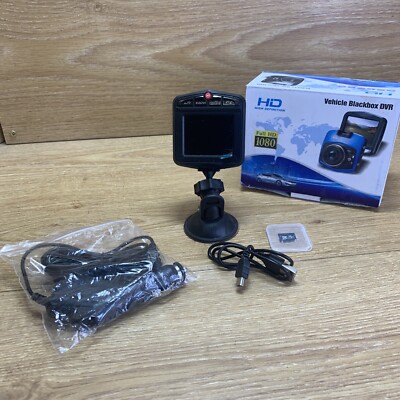 Vehicle Blackbox DVR Full HD 1080p, Dash Camera, Never Used