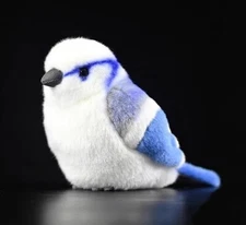 Azure Tit Bird 5 Inch Stuffed Animal Plush Toys Toddler Doll Kids Gifts