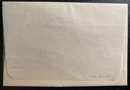 1936 McAllen TX USA Trial Flight Rocket Mail #2 cover To Reynosa Mexico Signed - Picture 2 of 2
