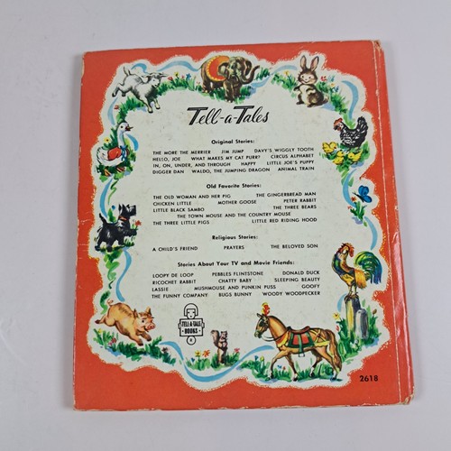 Vintage WOODY WOODPECKER SHOOTS THE WORKS Whitman Tell-a-Tale Book c1955 - Picture 3 of 8