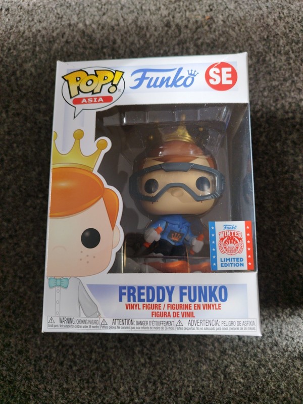 Funko Pop Asia: Freddy Funko Skiing: Limited Edition Winter Funday Games 2022
