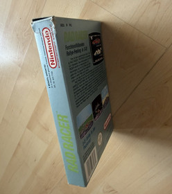 Rad Racer NES OVP CIB NOE komplett mit 3D Brille + Schutzh&uuml;lle aus Sammlung
