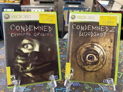 Condemned: Criminal Origins & 2: Bloodshot Xbox 360 Complete CIB