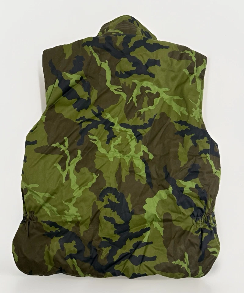 Mil-Tec Ranger Vest Insulated Size XL Woodland Camo Hunting Military NWOT - Image 2 of 4