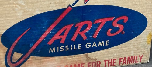 1970s Lawn Game Empty Original Box with 2 Ring Targets -- No Sharp Elements