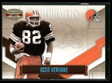 Ozzie Newsome 2008 Donruss Gridiron Gear Performers /25 #P-34 Cleveland Browns