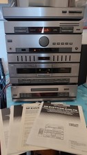 JVC DR-E45LTN Vintage HIFI System Double Tape Radio Record And CD Fully Working