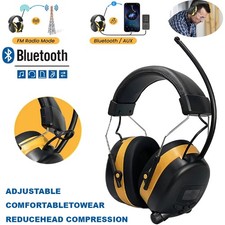 FM Radio Headphones with Digital Display, 30Db AM FM Hearing Protection Safety