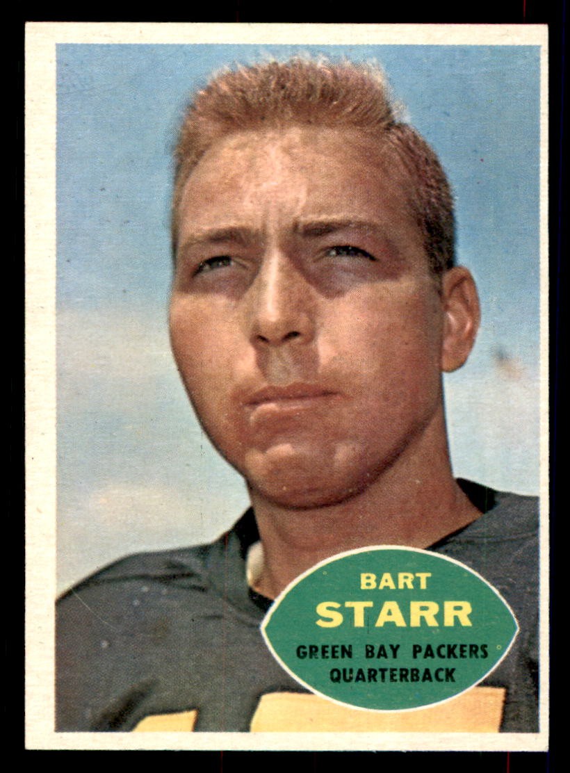1960 Topps Football - Bart Starr #51 EX