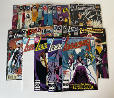 Legionnaires Lot 29 Books #0-23 Annual #1 + 1-4 Mini Series DC VF/NM