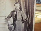 7th New Hampshire Inf. officer killed at Fort Wagner South Carolina cdv photo