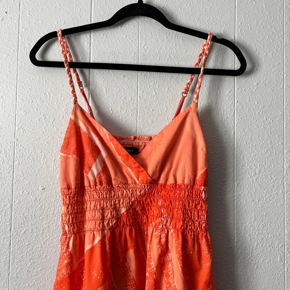 Vestido Solero Babydoll Hurley Niñas Grande Algodón Calado Ligero Verano Playa Foto 3 de 4