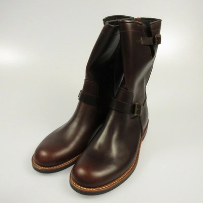 TAKE FIVE MILE Boots Engineer Boots Leather Brown Size 10E