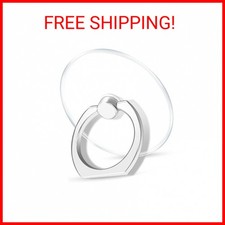 Transparent Clear Phone Ring Grips Holder Kickstand, Finger Ring Stand for Cell