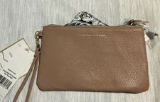 ADRIENNE VITTADINI Wristlet Beige Charger Wallet