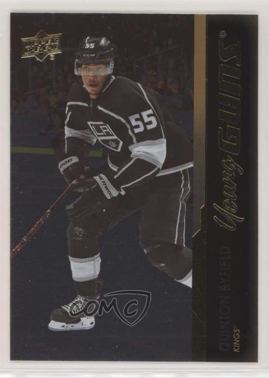 2021-22 Upper Deck Series 2 Young Guns Silver Foil Quinton Byfield #488 0v2d